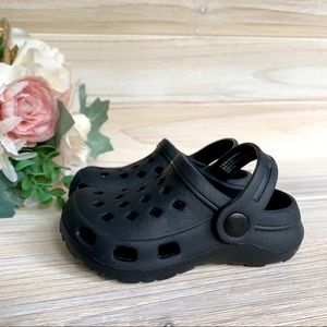 Cat Jack Black Clogs Slip On Shoes Toddler Size 7